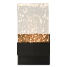 Penzance 2 Light 11-1/2" Tall Wall Sconce with Seeded Glass Shade