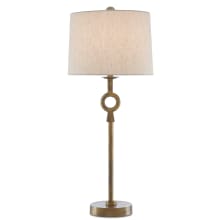 Germaine 34" Tall Table Lamp with Fabric Shade