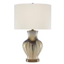 Muscadine 27" Tall Table Lamp with Fabric Shade