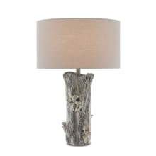 Porcini 27" Tall Table Lamp with Fabric Shade