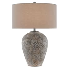 Junius 27" Tall Table Lamp with Fabric Shade