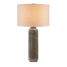Morse 33" Tall Table Lamp with Fabric Shade