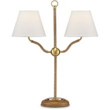 Sirocco 2 Light 23" Tall Buffet Desk Lamp