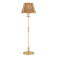 Deauville 32" Tall Buffet Table Lamp with Woven Seagrass Shade