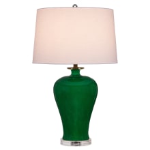 Imperial 31" Tall Vase Table Lamp with Linen Shade