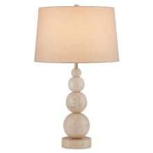 Niobe 28" Tall Buffet Table Lamp with Linen Shade