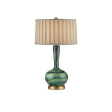 Lamartine 31" Tall Vase Table Lamp with Pleated Fabric Shade