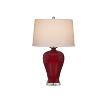 Imperial 31" Tall Red Vase Table Lamp