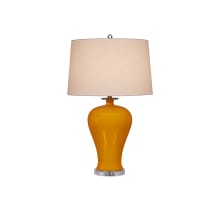 Imperial 31" Tall Yellow Vase Table Lamp