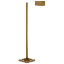 Ruxley 44" Tall Arc Floor Lamp with Metal Shade