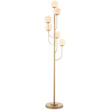 Farnsworth 6 Light 72" Tall Floor Lamp with Glass Shades