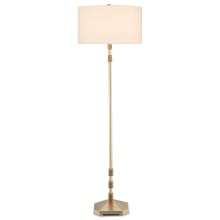 Pilare 64" Tall Floor Lamp with Fabric Shade