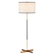 Willoughby 67" Tall Torchiere Floor Lamp with Shantung Shade