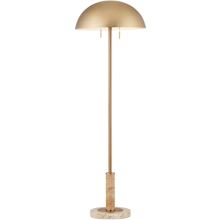 Miles 2 Light 59" Tall Torchiere Floor Lamp