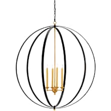 Ogden 4 Light 36" Wide Taper Candle Style Chandelier