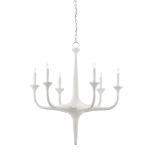 Albion 6 Light 31" Wide Taper Candle Chandelier