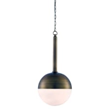 Moonward Single Light 14" Wide Pendant