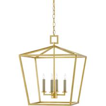 Denison 4 Light 18" Wide Taper Candle Pendant