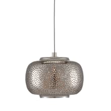 Pepper 6" Wide Mini Pendant with Metal Shade