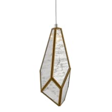 Glace 6" Wide Mini Pendant with Glass Shade