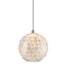Finhorn 6" Wide Mini Pendant with Shell Shade