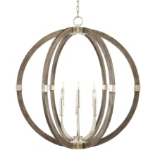 Bastian 6 Light 31" Wide Candle Style Chandelier