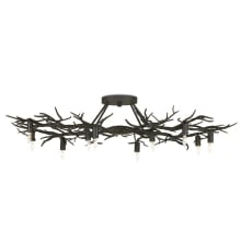 Rainforest 10 Light 43" Wide Semi-flush Ceiling Fixture