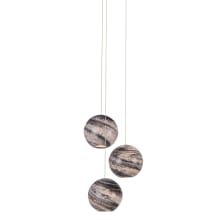 Palatino 3 Light 11" Wide Multi Light Pendant