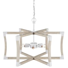 Bastian 6 Light 27" Wide Candle Style Chandelier