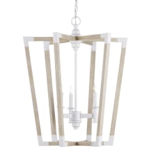 Bastian 3 Light 24" Wide Candle Style Chandelier
