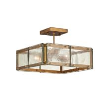 Countervail 4 Light 18" Wide Semi-Flush Square Ceiling Fixture