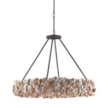 Oyster Circle 8 Light 1 Tier Chandelier