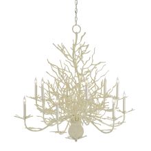 Seaward 37" 12 Light Large Chandelier with Optional Customizable Shades