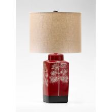 Asian 1 Light Down Lighting Table Lamp from the Thomas Collection