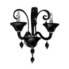 15" Two Lamp Wall Sconce from the Treviso Collection