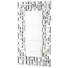 Psara 31-1/2" W x 55" H Rectangular Frameless Bathroom Mirror