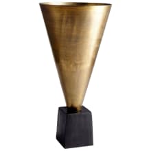 Mega 12-1/4" Diameter Aluminum Vase