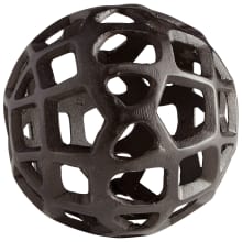 Shape Shifter 6-1/4" Diameter Aluminum Decorative Sphere