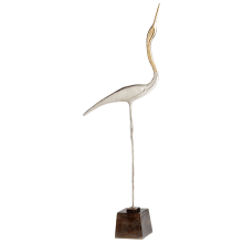 Shorebird Aluminum Bird Statue