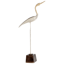Shorebird Aluminum Bird Statue