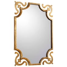 Abegayle 25-1/4" W x 35-1/4" H Rectangular Framed Bathroom Wall Mirror