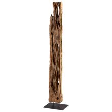 Bandelier 60.75 Inch Tall Wood and Iron Sculpture Made in India