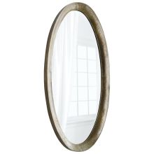 Huron 30" W x 64" H Oval Framed Bathroom Mirror