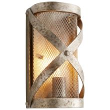 Byzantine 1 Light Wall Sconce with Bronze Shade