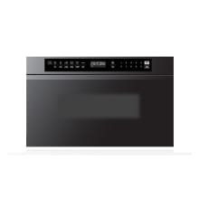 Contemporary 24 Inch Wide 1.2 Cu. Ft. 950 Watt Drawer Microwave with Sensor Cooking