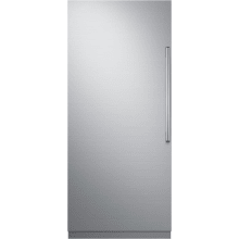 36 Inch Wide 21.4 cu. ft. Energy Star Rated Professional Column Freezer with Left Handed Door