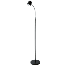 Single Light 53" Tall Integrated LED Gooseneck Floor Lamp