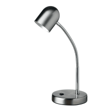 Single Light 14" Tall Integrated LED Flexible Neck Desk Lamp