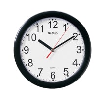 Magnus 8" Diameter 12 Hour Wall Clock with Second Hand