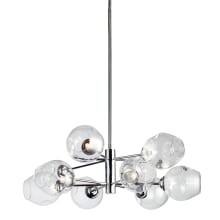 Abii 8 Light 26" Wide Abstract Chandelier